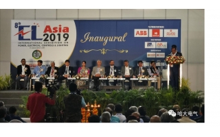 祝贺哈大电气参加印度第8届亚洲电力展 获得圆满成功